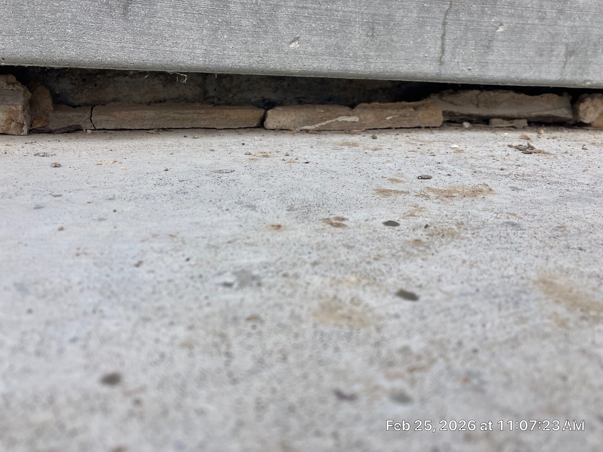 Underlying cause of sinking foundation in Midwest homes