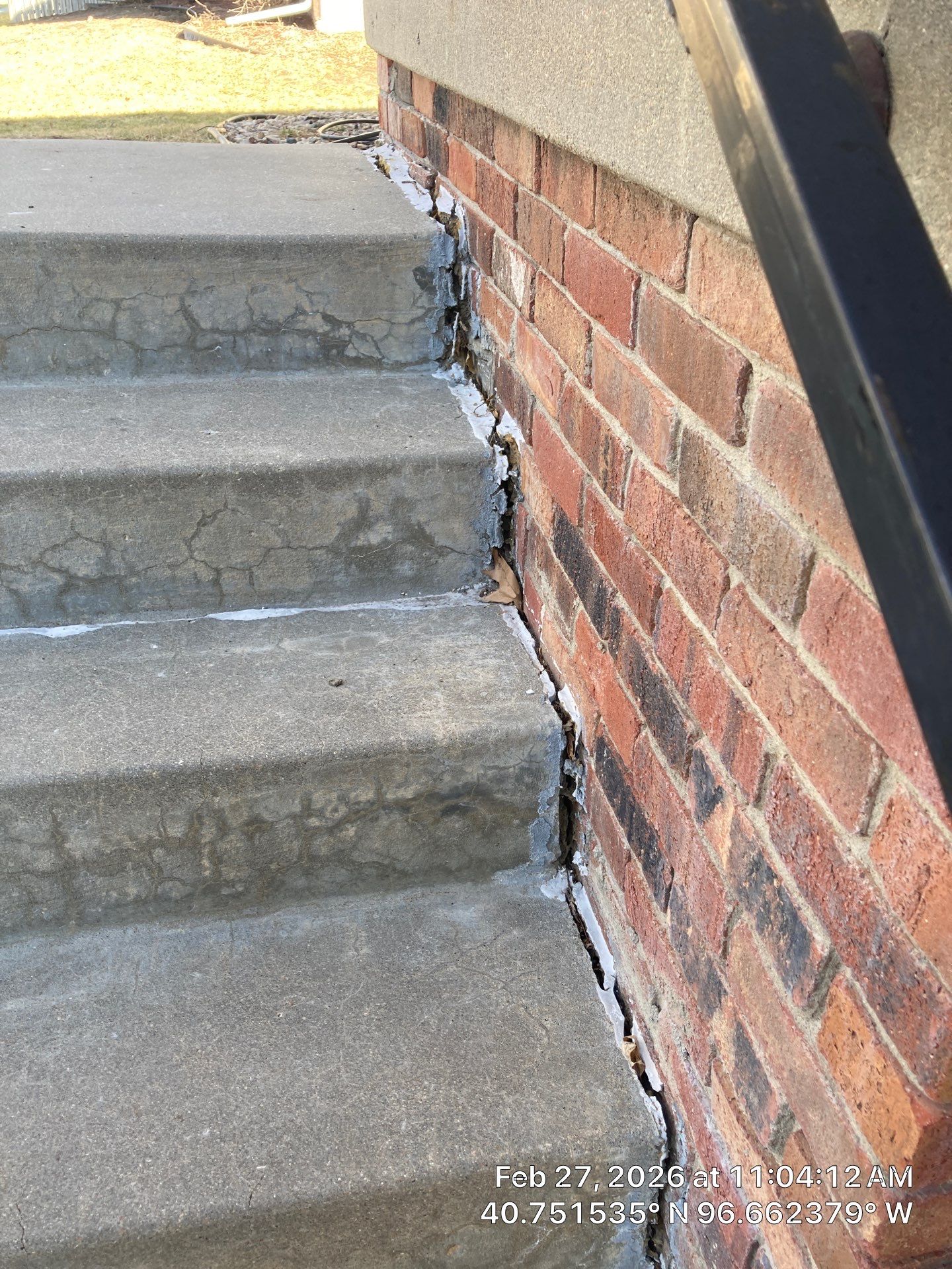 Stair-Step Cracks at an Epp Foundation Repair project