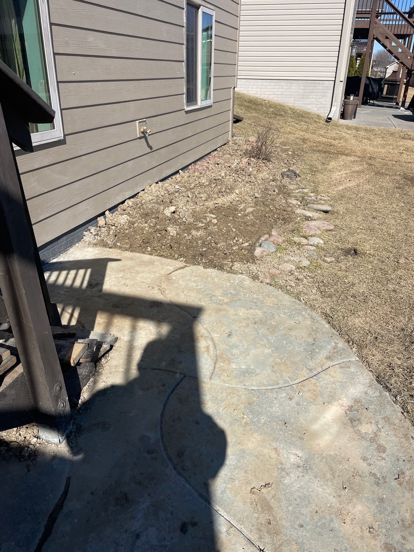 Improper Drainage diagnosed by Epp Foundation Repair