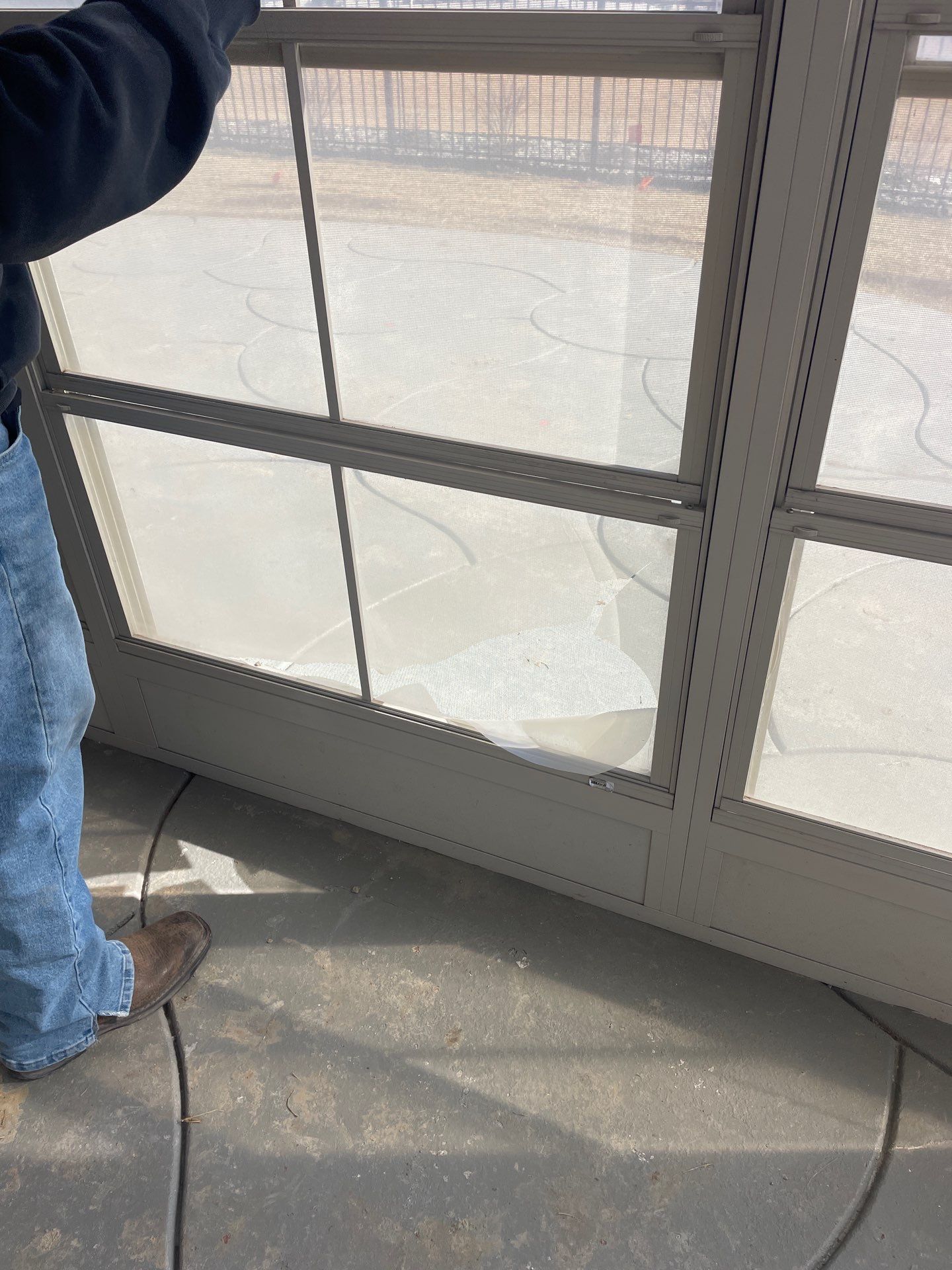 Early warning signs of cracks in floor tiles and grout on a Midwest home