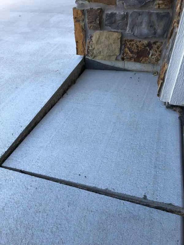 Underlying cause of gaps between concrete slabs and walls in Midwest homes