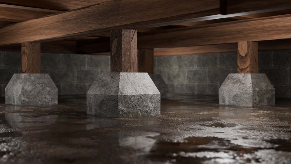 Rotted Floor Joists