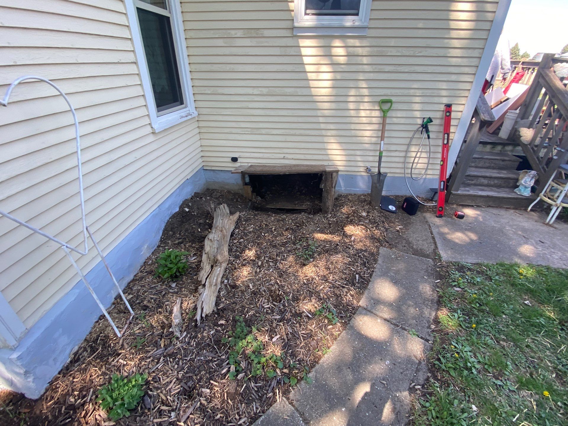 Crawl Space Access Well explained by Epp Foundation Repair