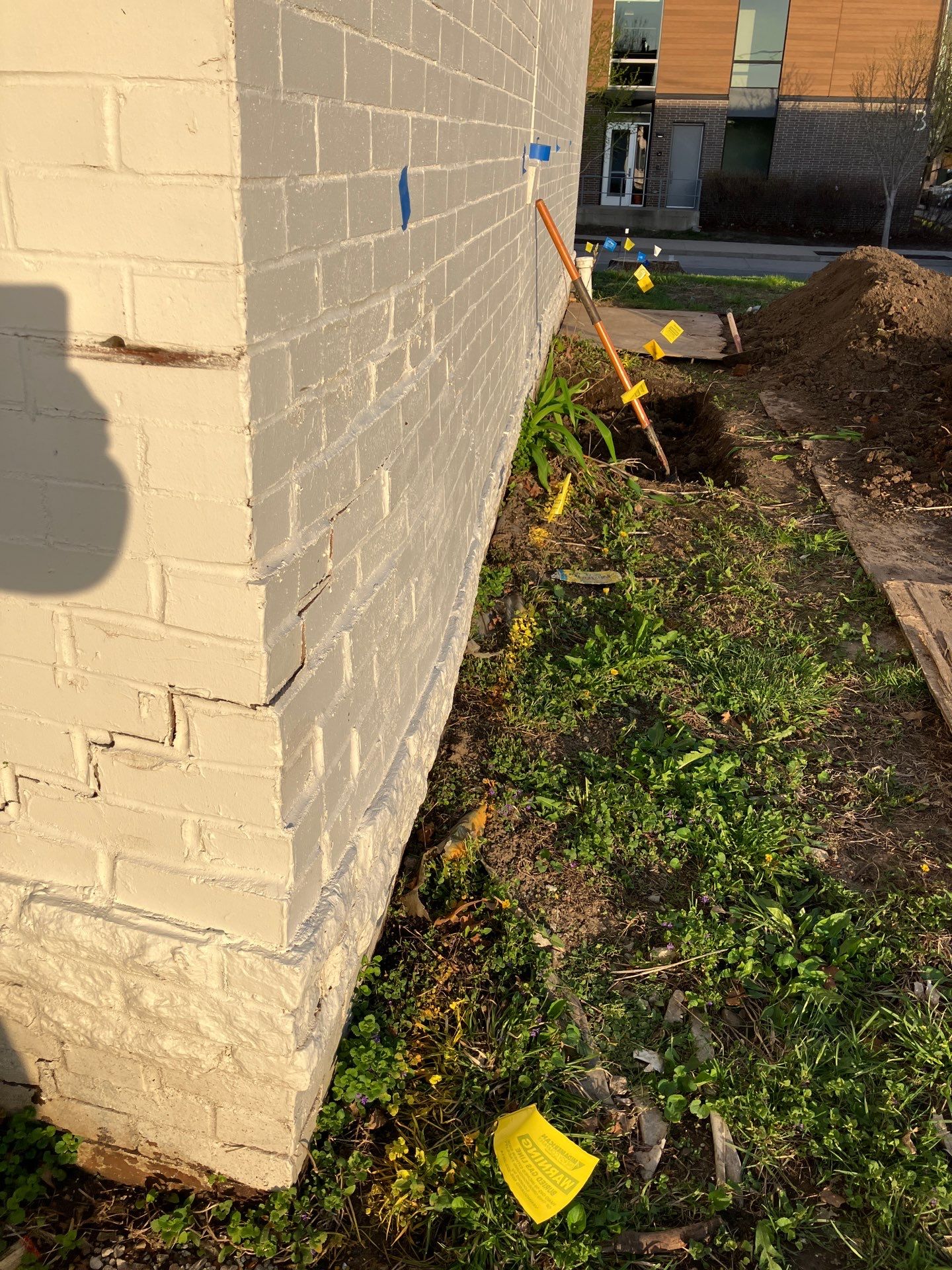 Underlying cause of cracked brick veneer diagnosed and stabilized in Midwest homes